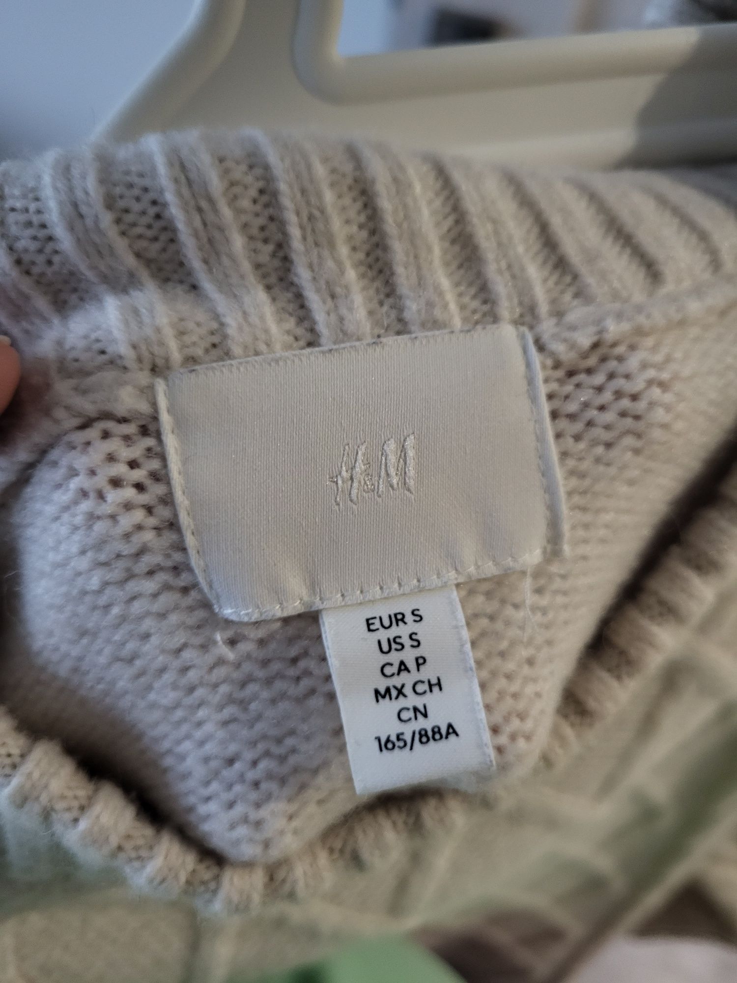 Sweter sukienka H&M rozmiar S