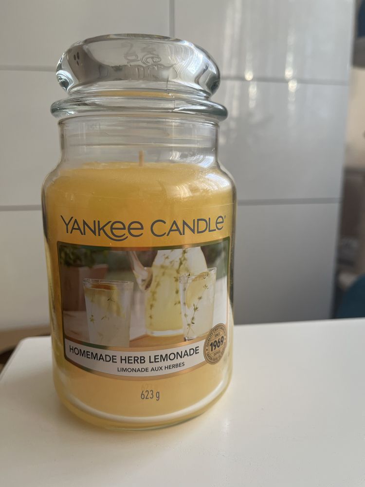 Nowa świeczka Yankee Candle Homemade Herb Lemonade
