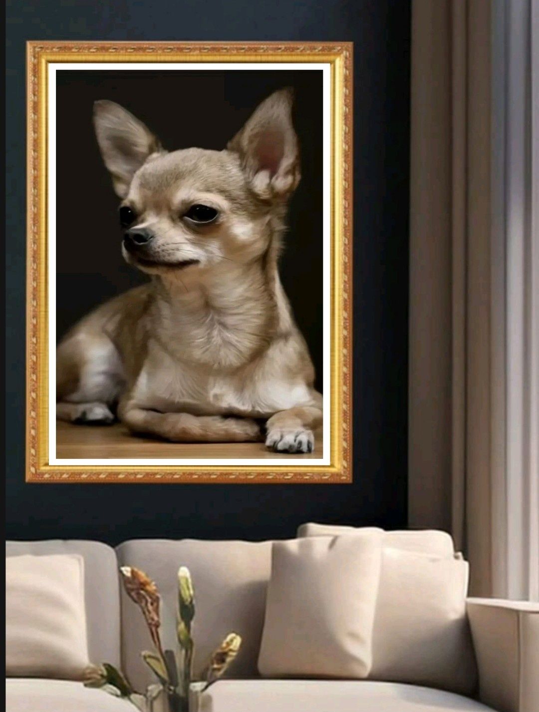 Haft diamentowy mozaika diamentowa CHIHUAHUA pies pieski