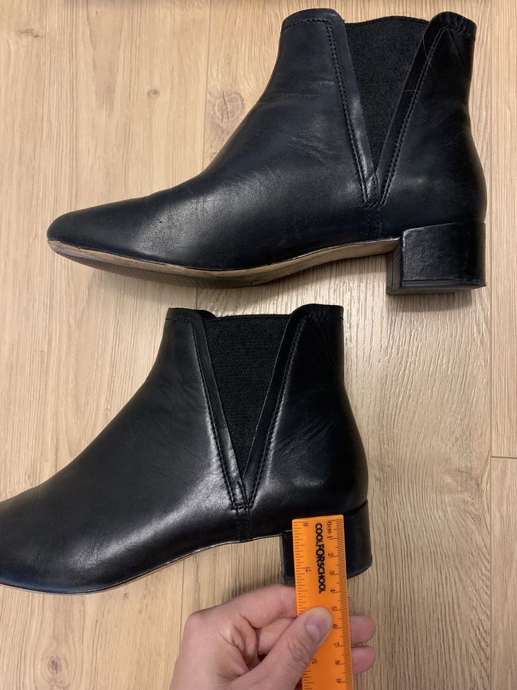 Напівчобітки шкіряні clarks 38р