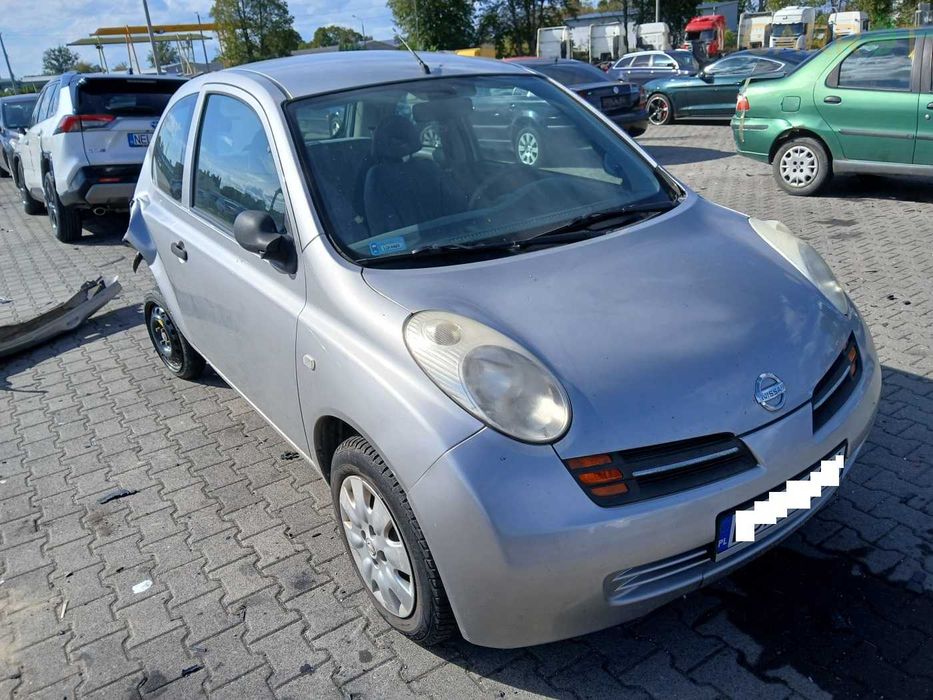 2003 Nissan Micra K12 1.2 16V CR12 CG12 80 KM Silnik Skrzynia części