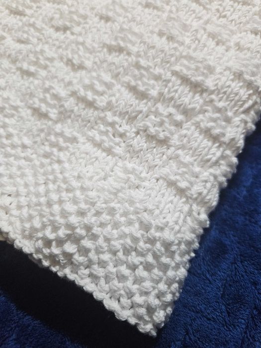 Koc kocyk bawełniany ręcznie robiony