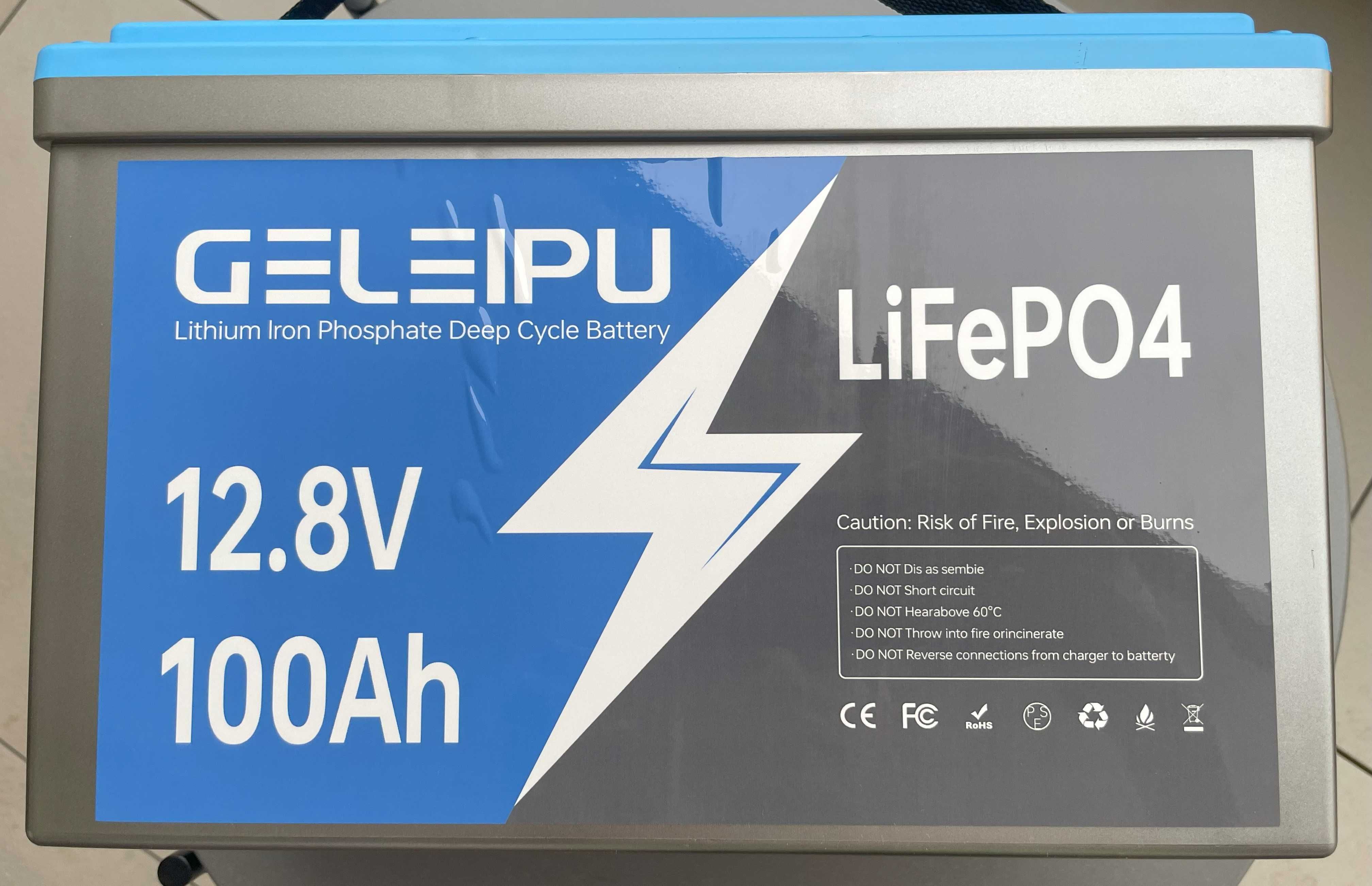Акумулятор LiFePO4 100Ah 12v