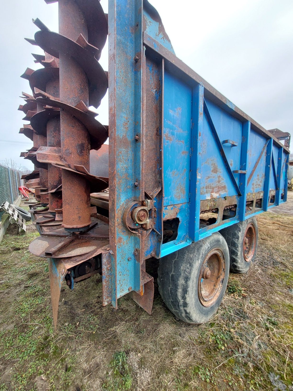Rozrzutnik obornika tandem 6t Fortschritt T-088 10t