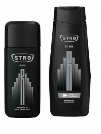 ZESTAW STR8 RISE dezodorant DNS 75ml + żel pod prysznic 400ml