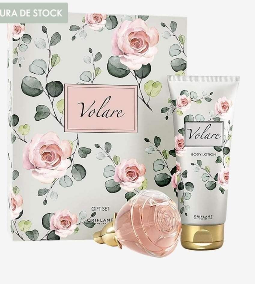 Vendo conjunto oriflame volare (perfume + creme)