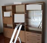 Três Módulos de Moveis para Sala