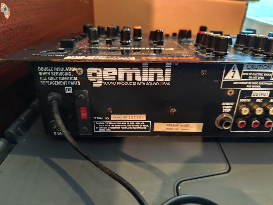 Gemini PS-812 Professional DJ Mixer
Platinum Series