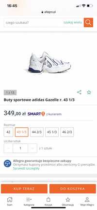 Buty Adidas EQT Gazelle 43 1/3