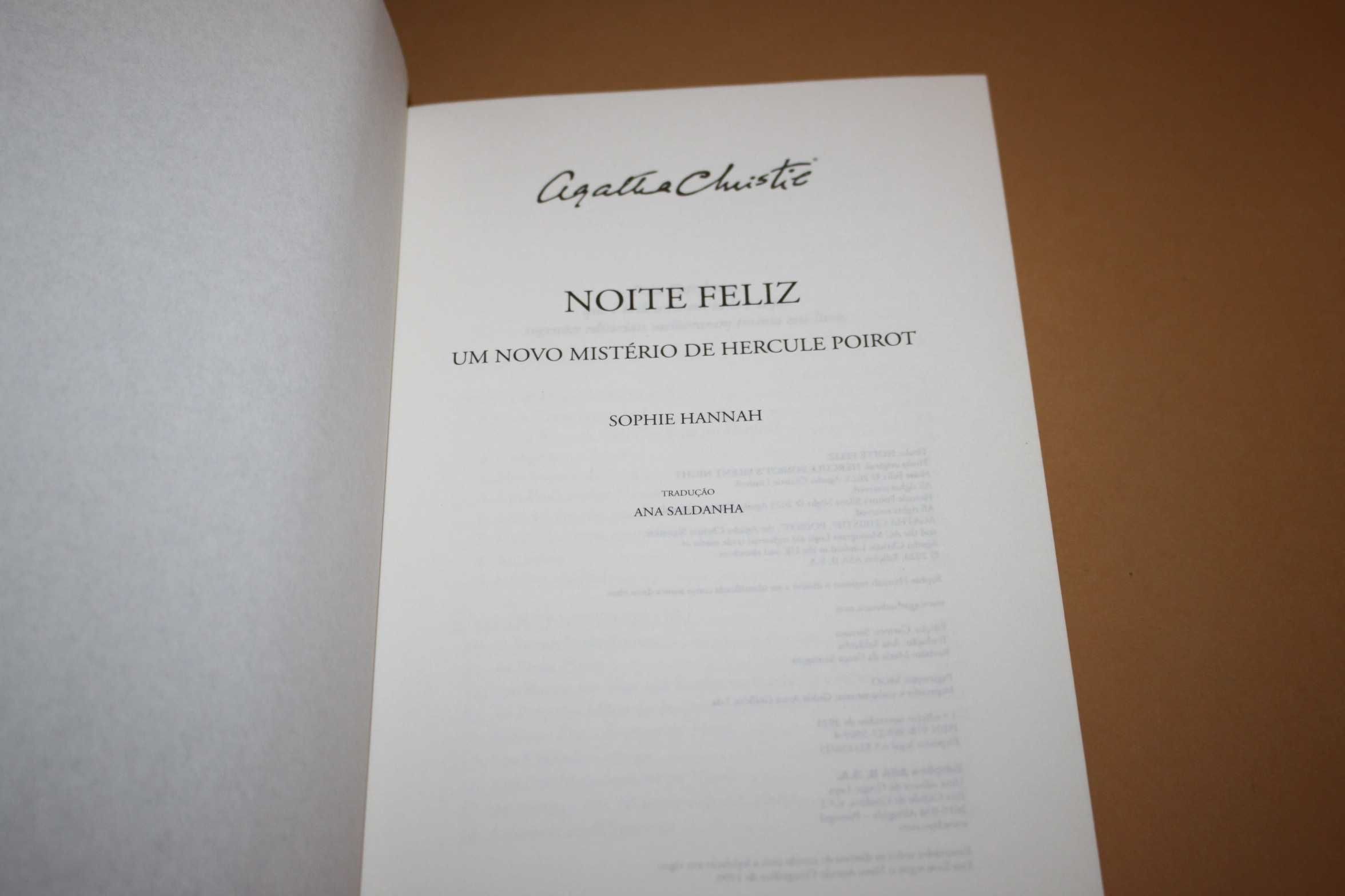 Hercule Poirot - Noite Feliz// Sophie Hannah