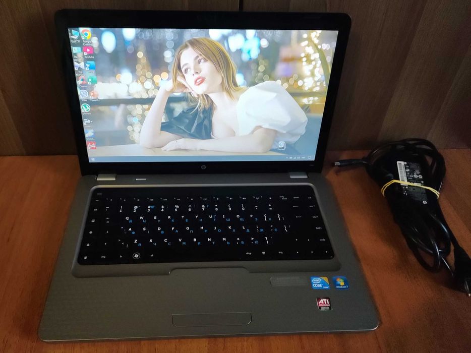 HP G62, 8ГБ/SSD 128ГБ/Windows 10