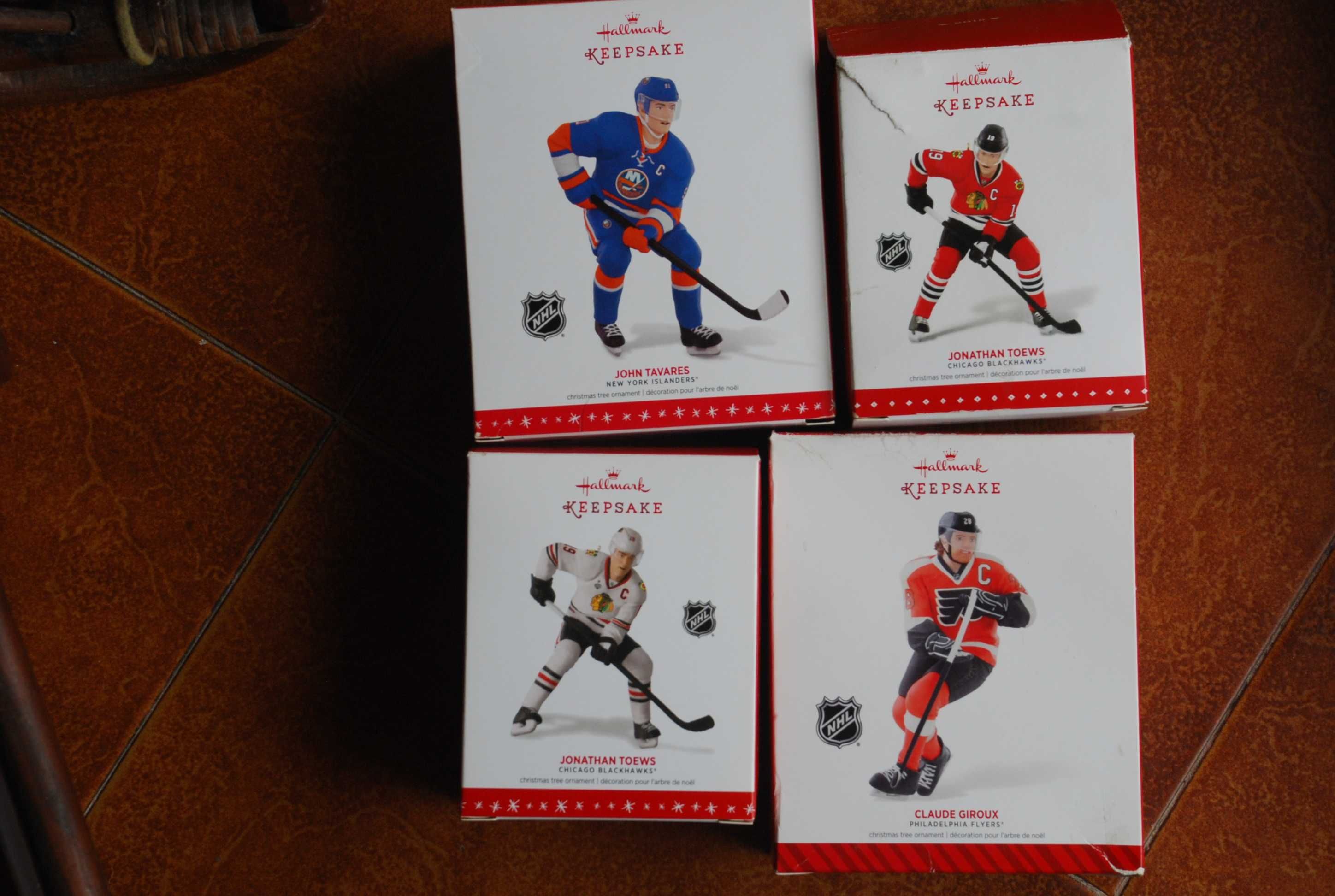 4 Hallmark Hockey Dolls