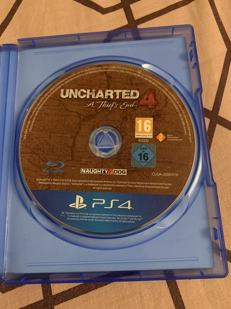 Игра UNCHARTED 4 на ps 4