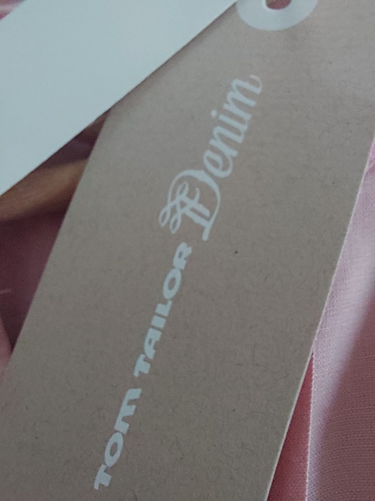 Nowa bluzka bez rękawów Tom Tailor rozmiar XL Kolor pudrowy róż