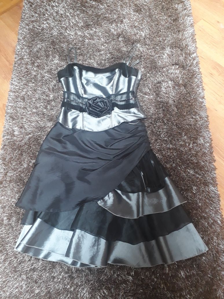 Sukienka dwuczęściowa na studniówkę, bal, wesele
