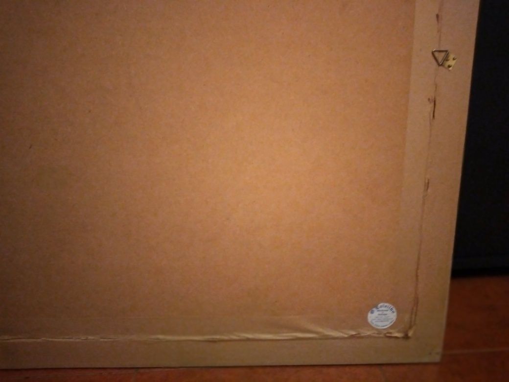 Tela a Carvão, Arte Original, Moldura, 0,78 x 0,64