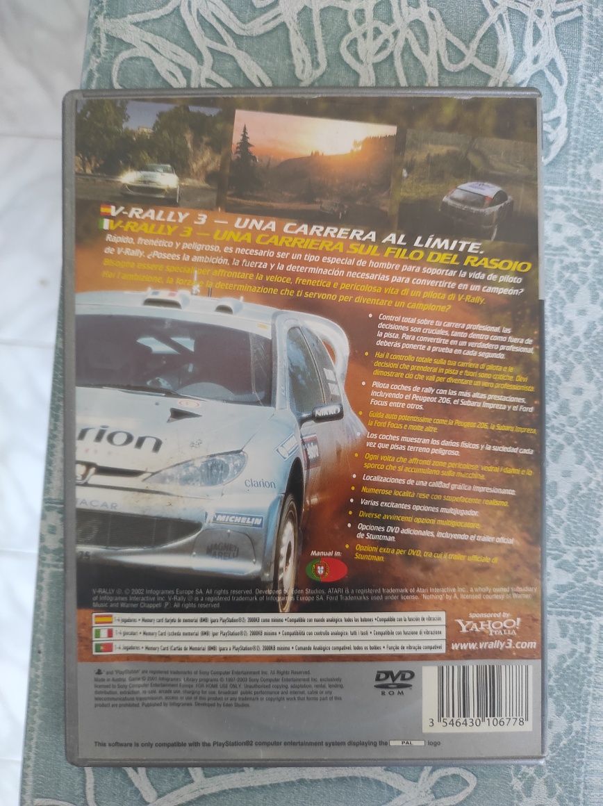 V-rally 3 ps2 platinum