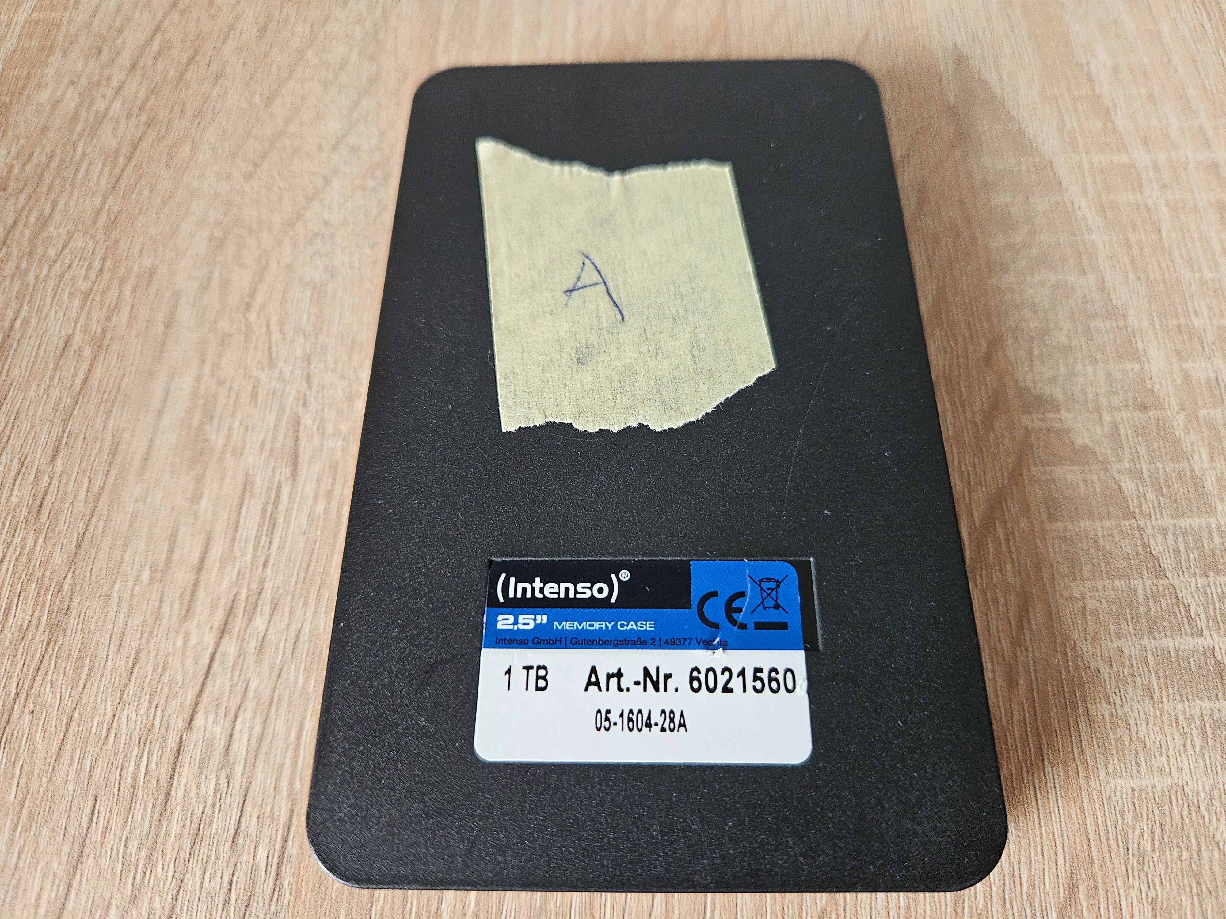 Intenso Memory Case 1TB 2,5'' USB 3.0 dysk zewnętrzny A