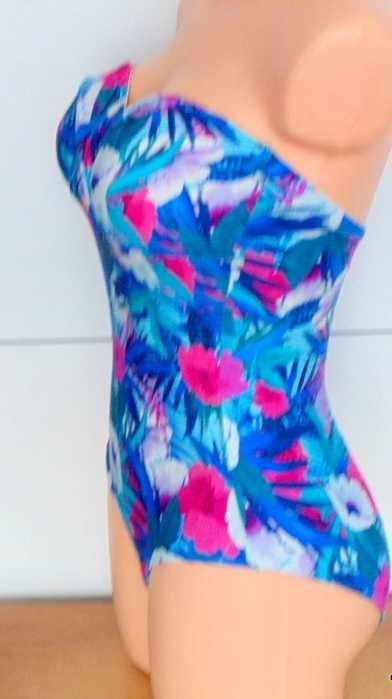 John Lewis usztywniany strój jednoczęściowy w kwiatuszki rozmiar S