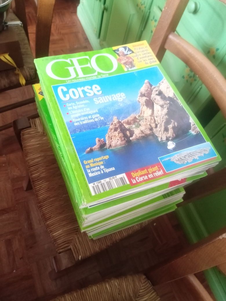 Conjunto de revistas GEO