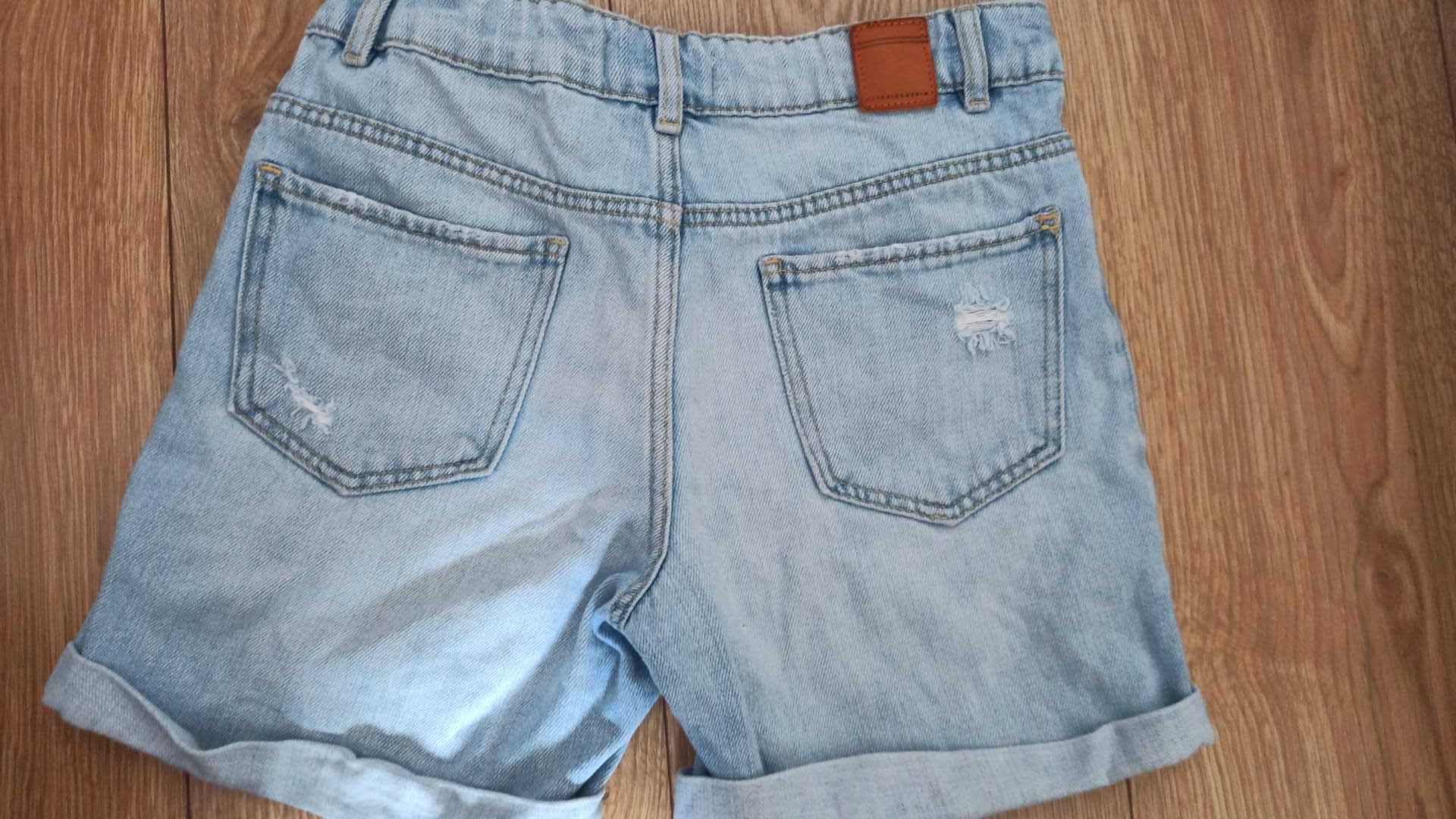 spodenki dziewczęce ZARA rozm. 140