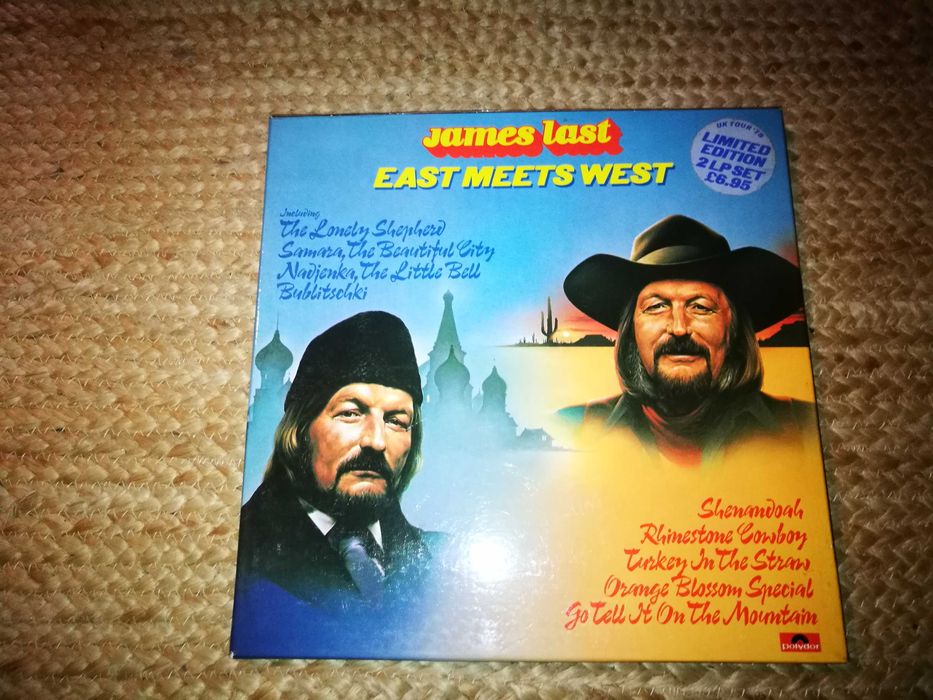JAMES LAST - East Meets West (Ed ING 1977) CAIXA C/2LPS