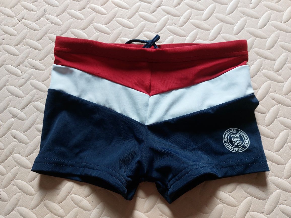 2 pary kąpielówek kąpielówki 98/104 C&A