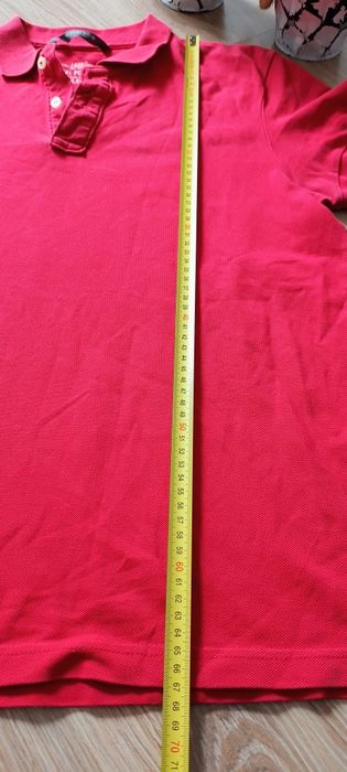 Polo męskie czerwone H&M