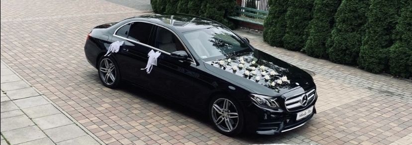 Mercedes E-klasa AMG Auto Wynajem Do Ślubu Wesele Limuzyna Samochód