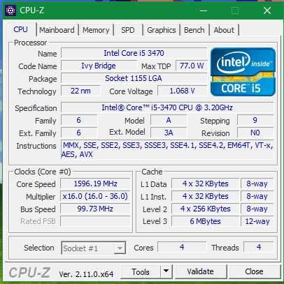 Gigabyte H61MA-D3V, Intel Core i5 3470, 2x4 GB ОЗУ