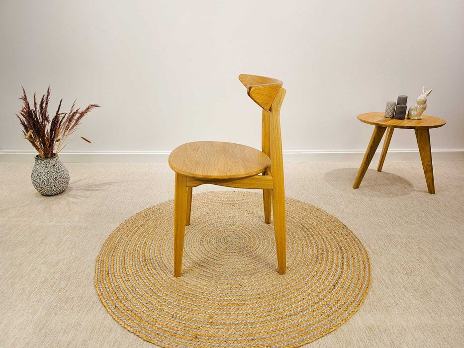 Sprzedam dębowe krzesło, drewniane krzesła, od ręki, Rabat