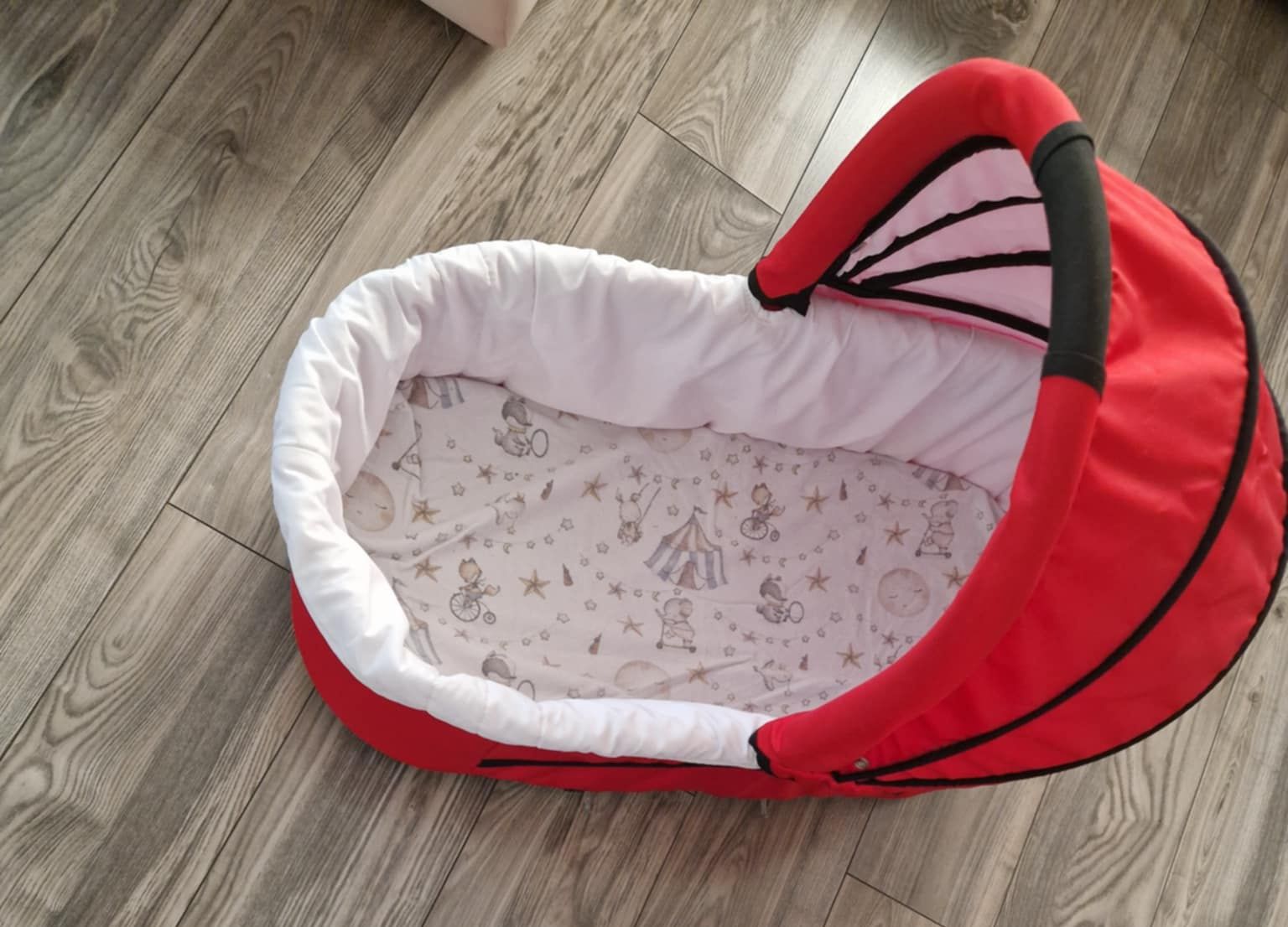 Czerwony Wózek 2w1