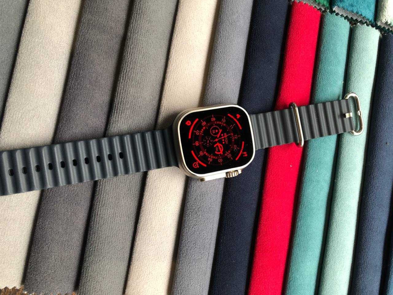 Смарт часы  Ultra Apple Watch + 3 ремешка