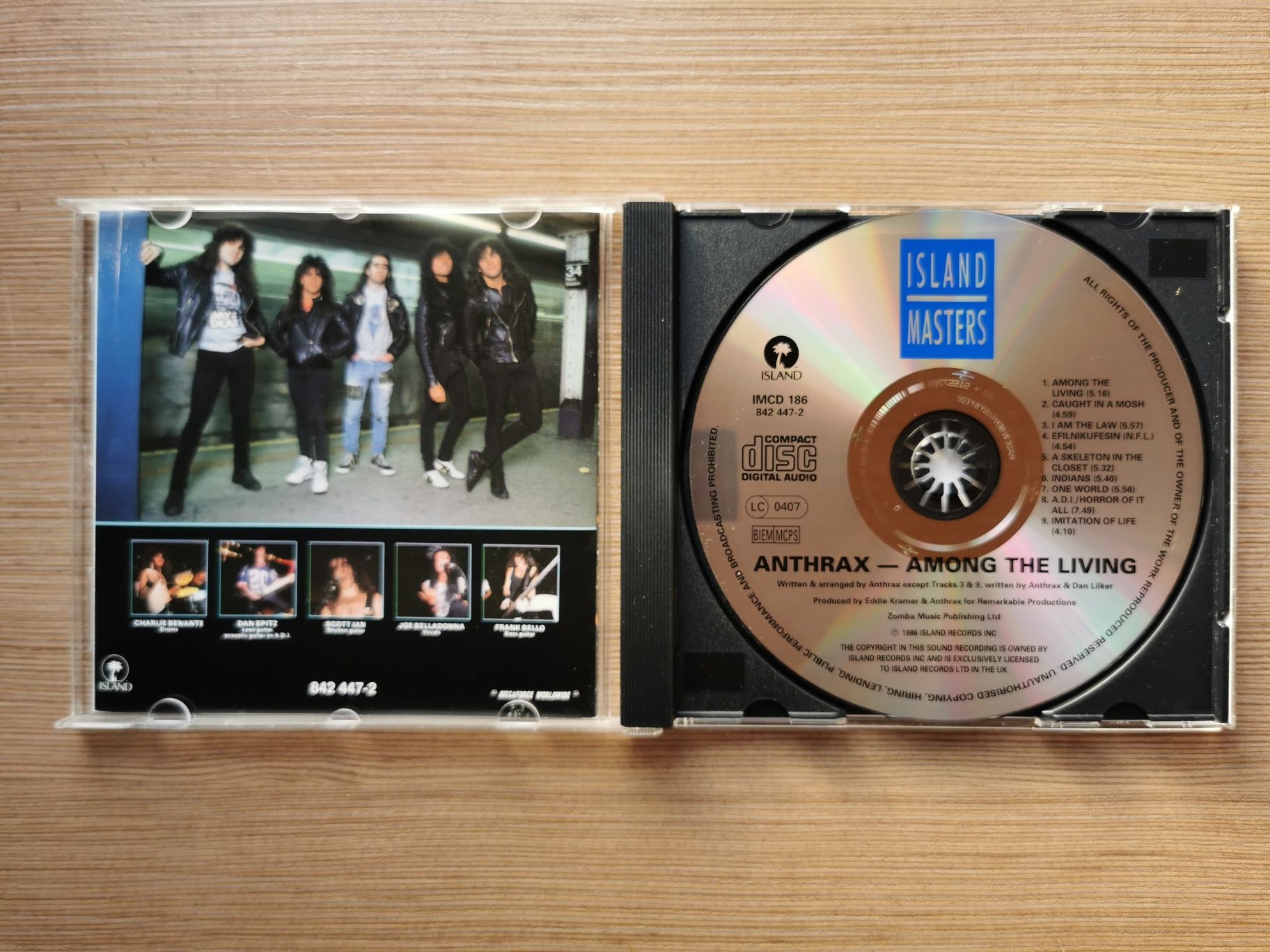 Płyta cd Anthrax