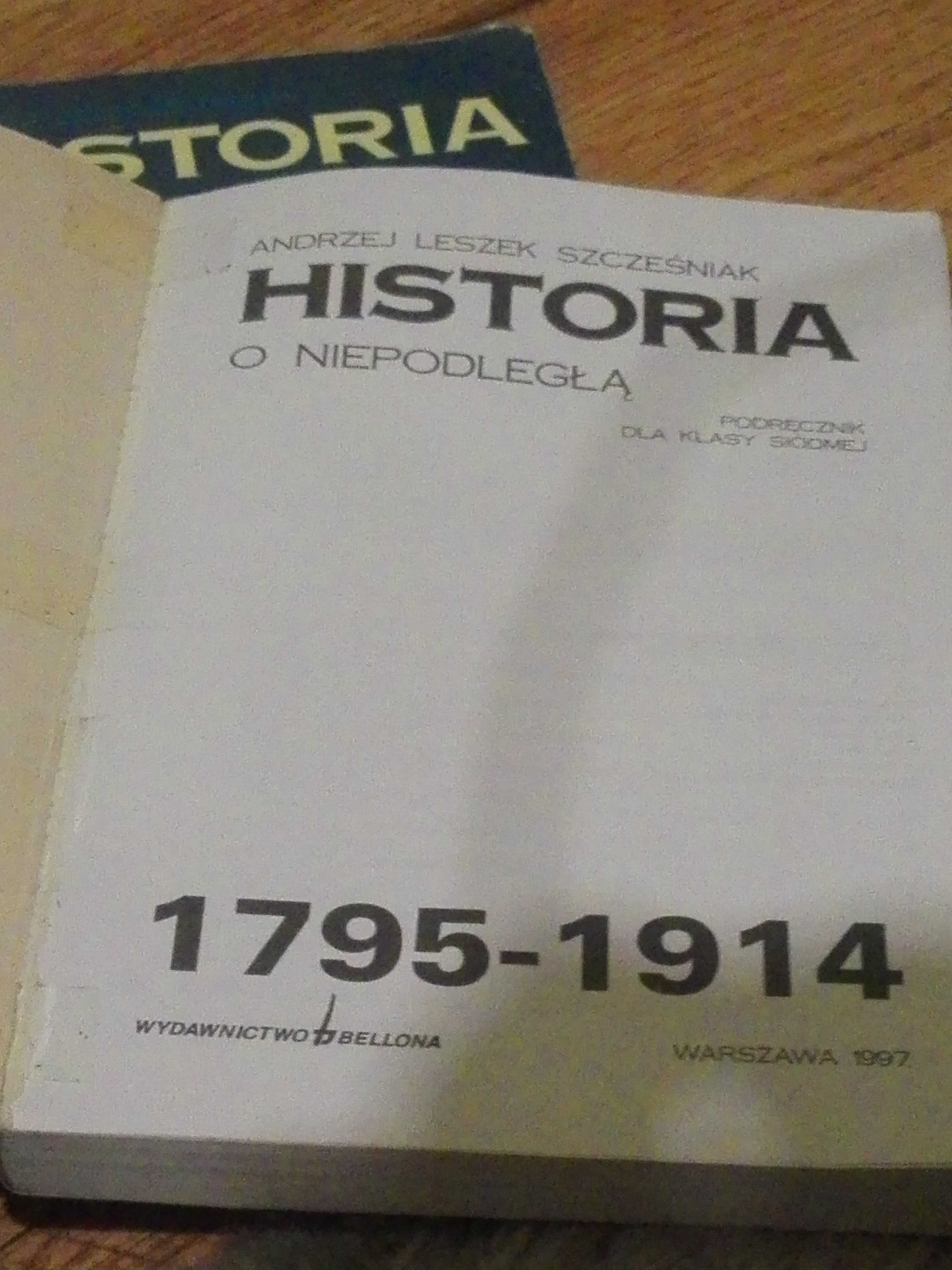 Historia klasa 7, 8