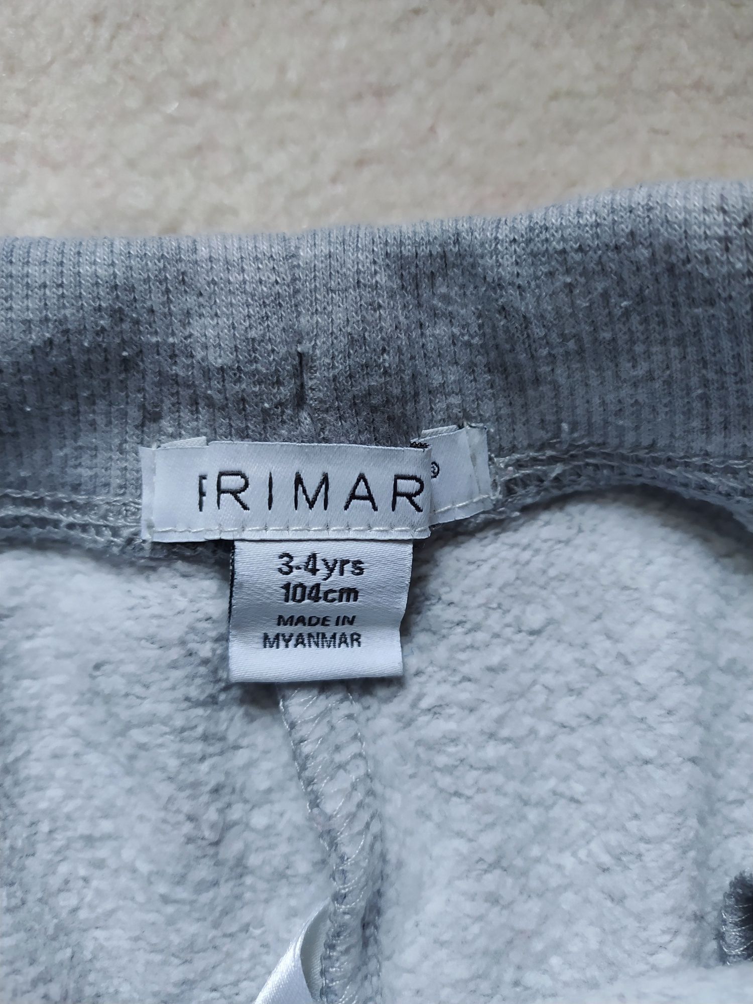 Спортивні штани Primark 3-4 роки 98-104 см. джогери фліс штаны