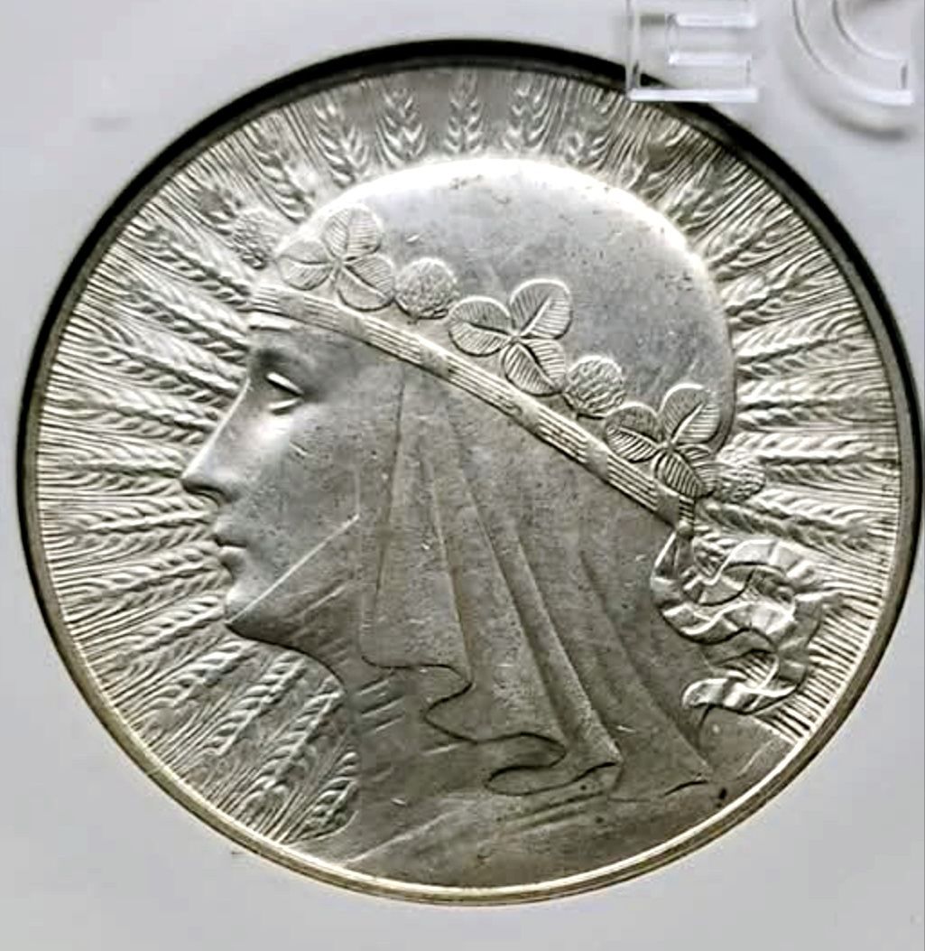Moneta II RP Polonia 1932 z ZM w gradingu