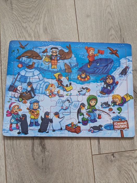 Пазли великі дерев'яні