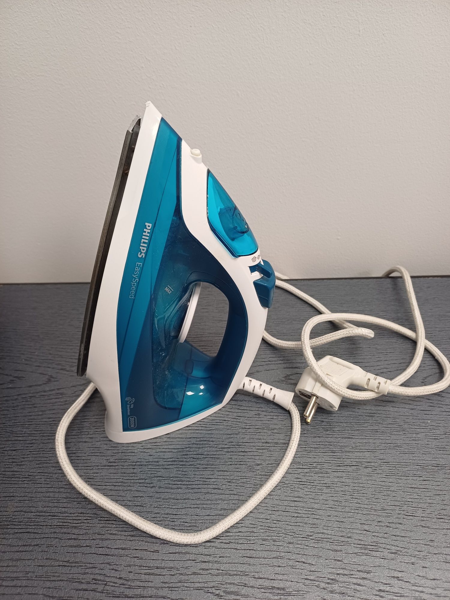 Żelazko Philips EasySpeed uszkodzone