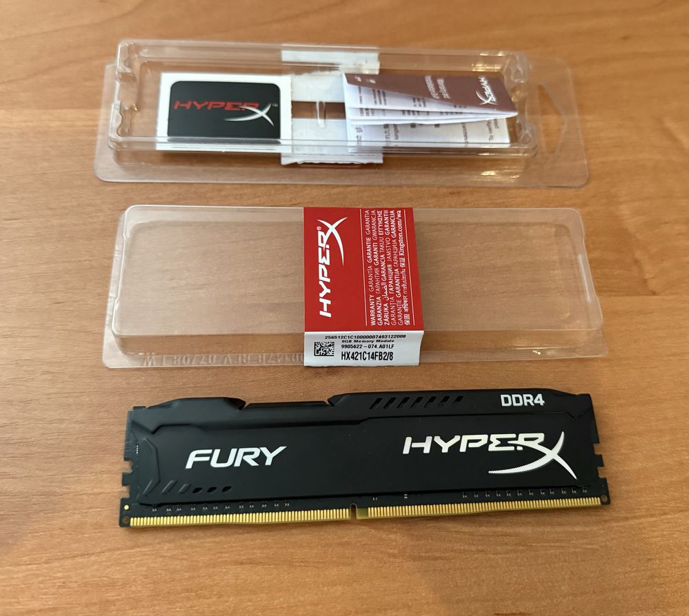 Pamięć RAM 8GB DDR4 Kingston HyperX Fury 2133MHz