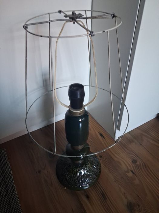 Lampa ceramiczna - prl