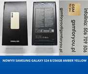 Telefon Samsung Galaxy S24 5G 8/256Gb Amber Yellow Nowy !!!