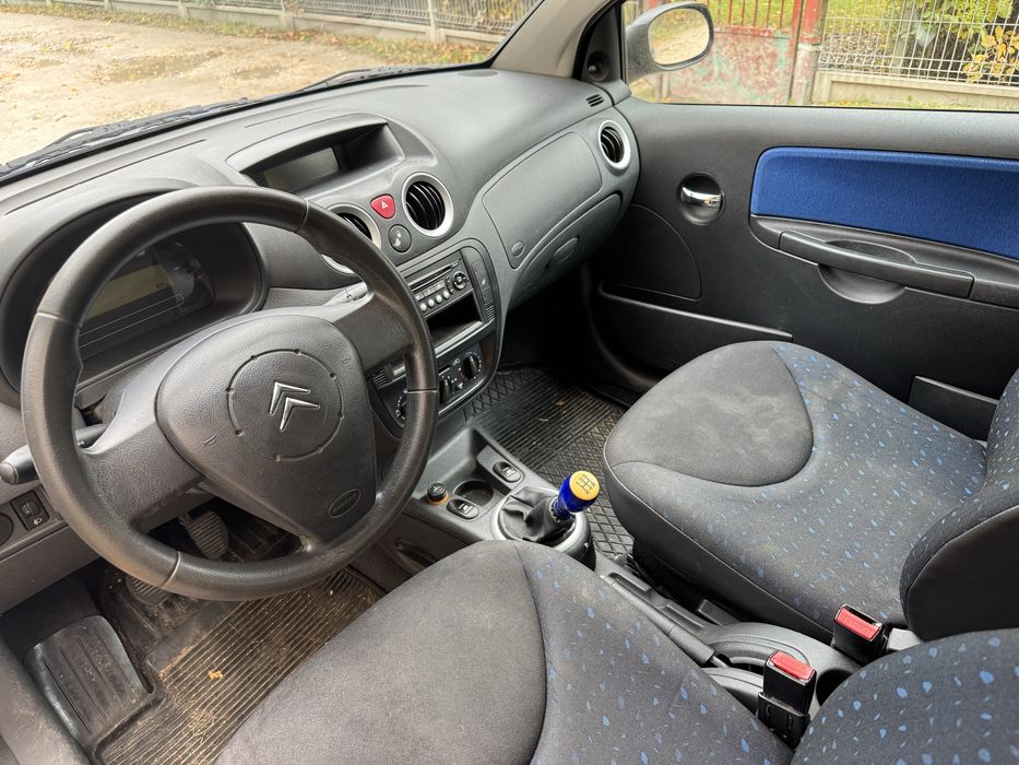 Citroën C2 1.1 benzyna 2005 r sprawny OC i przegląd do końca roku