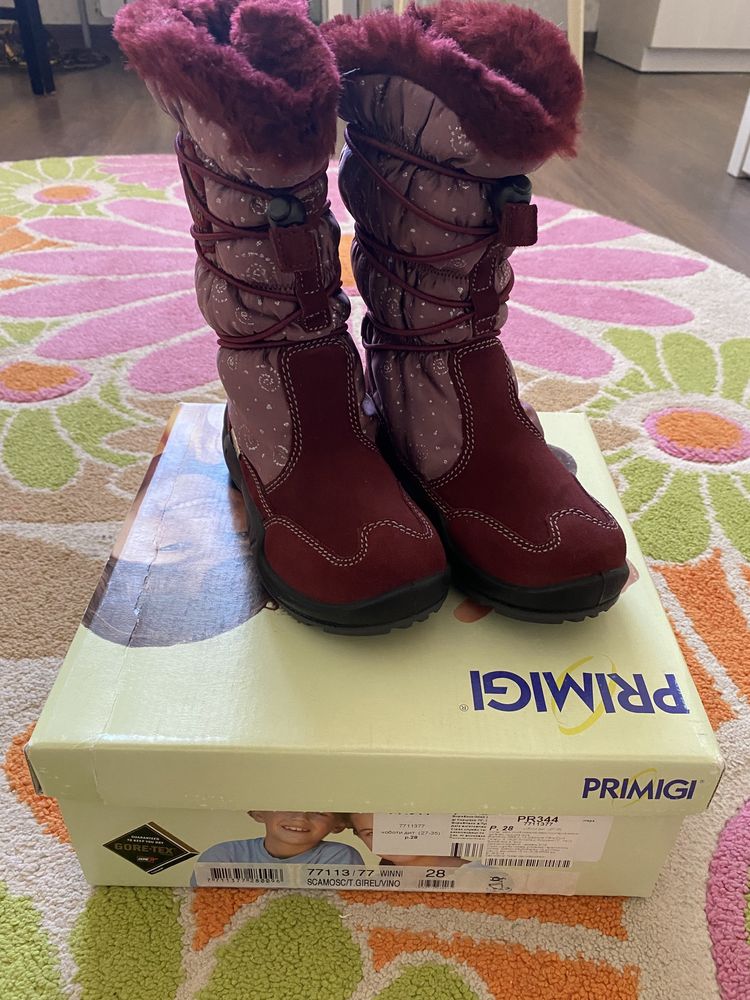 Primigi сапожки 28  зимние с gore tex.