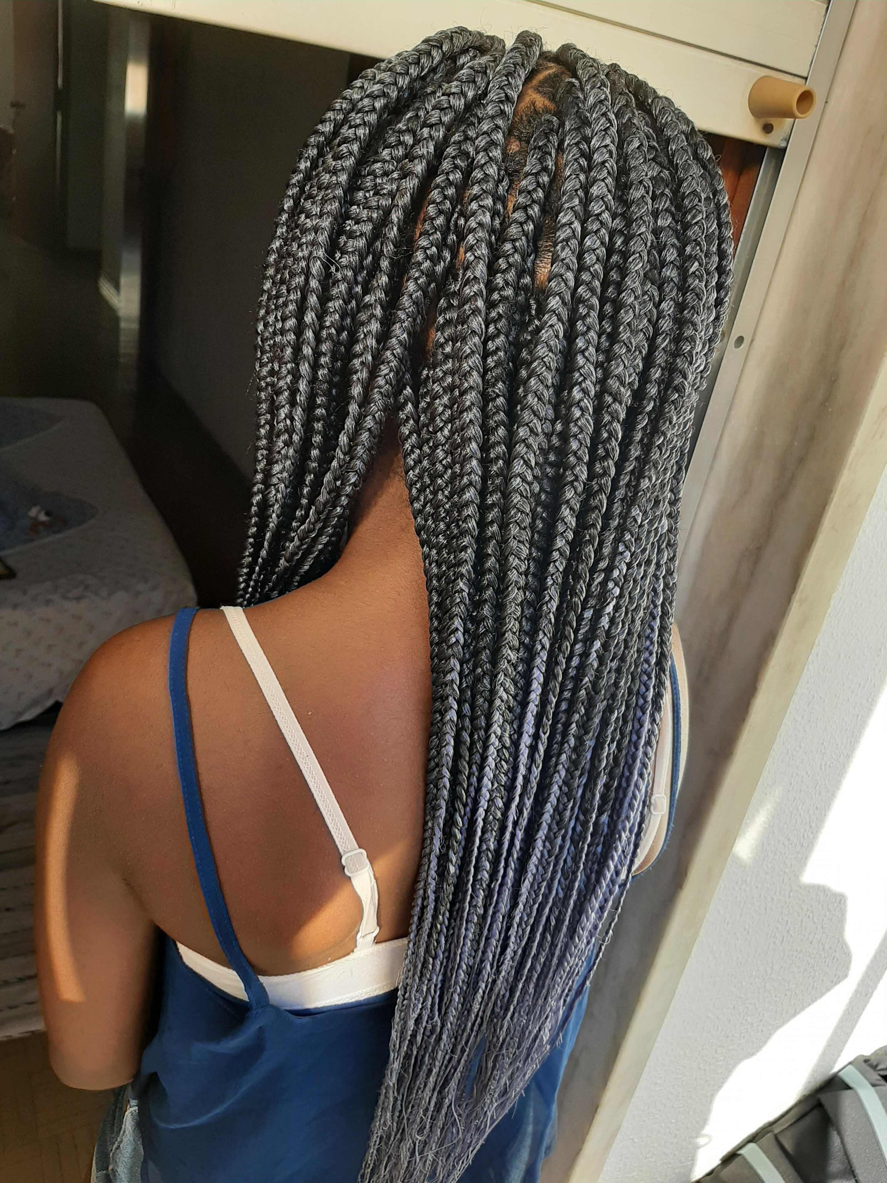 Tranças box braids