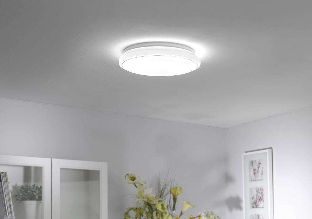 Lampa LED plafon  barwy 60cm 80cm 40W 80W pilot gwiazdki CESENA BONEA