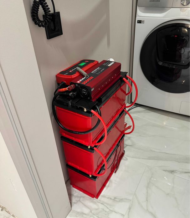 Зарядна станція 3500W безперебійного живлення для квартири, будинку