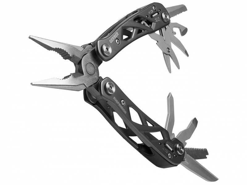 NOWY Scyzoryk Multitool Survival GERBER SUSPENSION USA 11w1