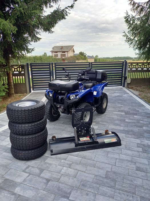Quad yamaha grizzly 700 4×4 dużo dodatków dokumenty super stan