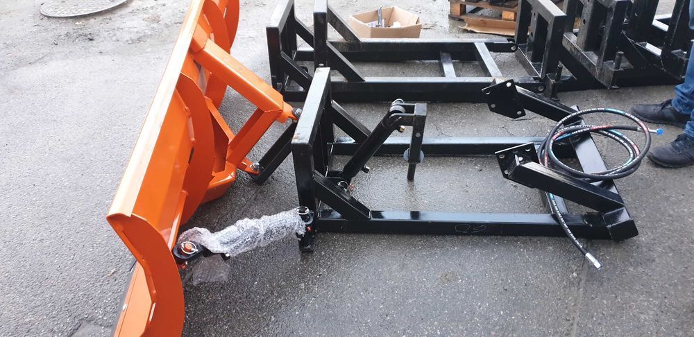 Spych śnieżny pług do śniegu do tura euro TUZ blacha 4mm-RAMKA 2w1